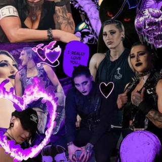 Rhea Ripley iPhone wallpaper