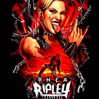 Rhea Ripley iPhone wallpaper