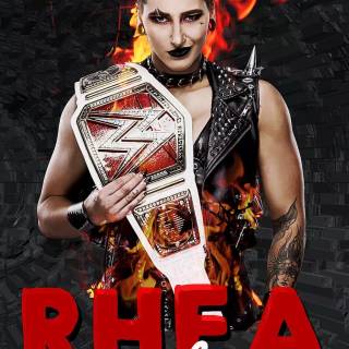 Rhea Ripley iPhone wallpaper