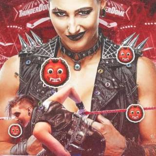 Rhea Ripley iPhone wallpaper