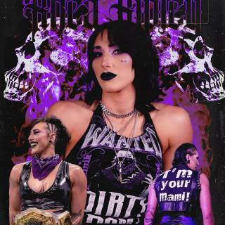 Rhea Ripley iPhone wallpaper