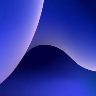 iPhone 14 Pro Max blue wallpaper
