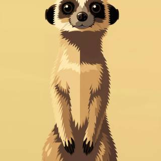 Cartoon animal phone wallpaper