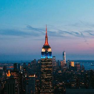 Empire State Building iPhone wallpaper