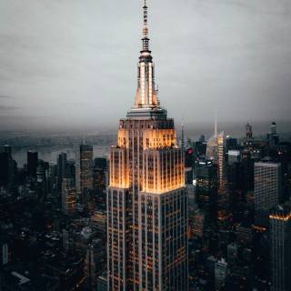 Empire State Building iPhone wallpaper