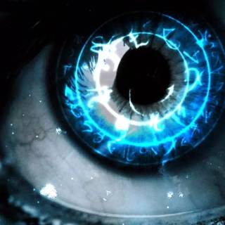 Phone eyes wallpaper