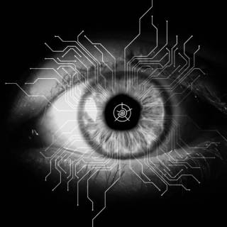 Phone eyes wallpaper