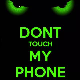 Phone eyes wallpaper