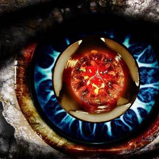 Phone eyes wallpaper