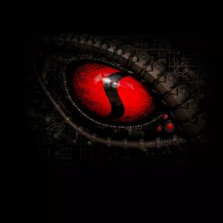 Phone eyes wallpaper