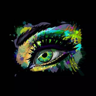 Phone eyes wallpaper