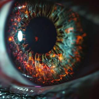 Phone eyes wallpaper