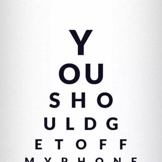 Phone eyes wallpaper