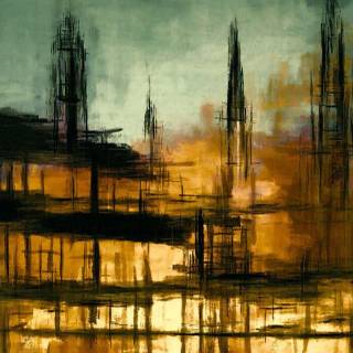 iPhone oil wallpaper