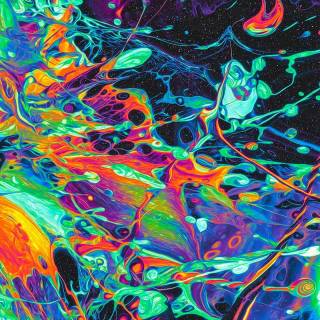 iPhone oil wallpaper