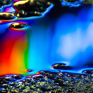 iPhone oil wallpaper