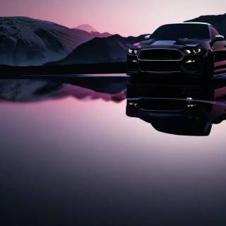 iPhone black cars wallpaper