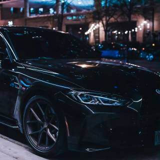 iPhone black cars wallpaper