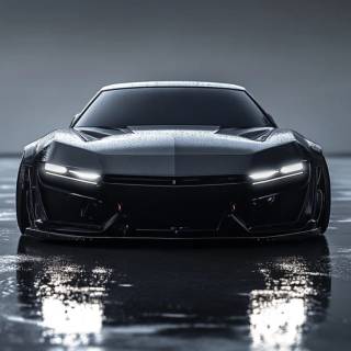 iPhone black cars wallpaper