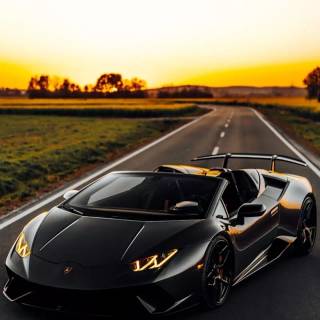 iPhone black cars wallpaper