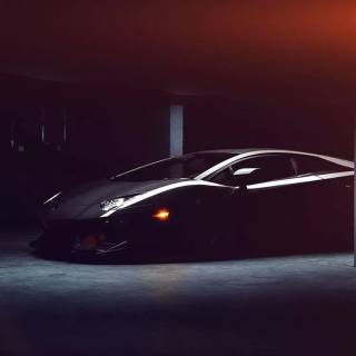 iPhone black cars wallpaper