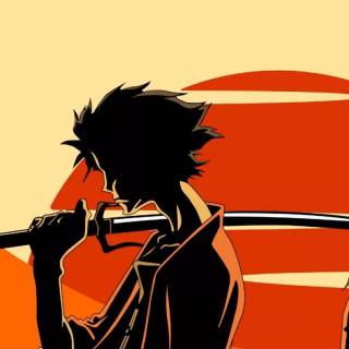 Samurai anime phone wallpaper