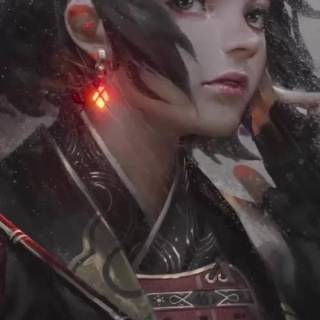 Samurai anime phone wallpaper