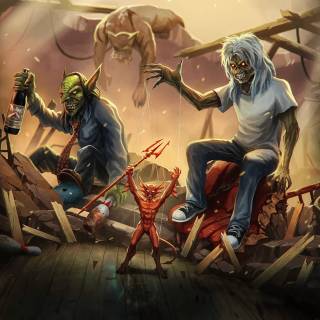 iPhone Iron Maiden wallpaper