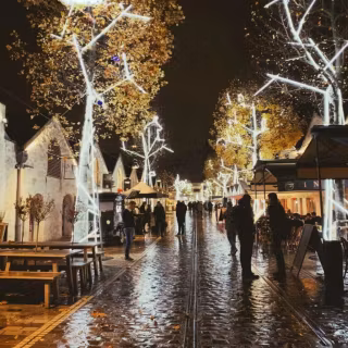 Christmas in Paris wallpaper