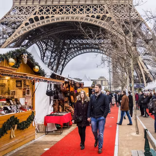 Christmas in Paris wallpaper