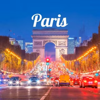 Christmas in Paris wallpaper