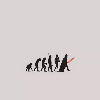 Star Wars white wallpaper