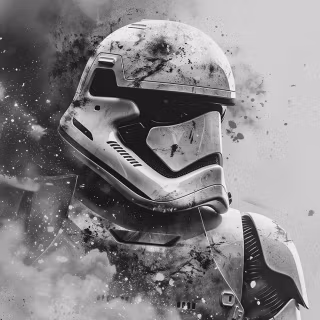 Star Wars white wallpaper