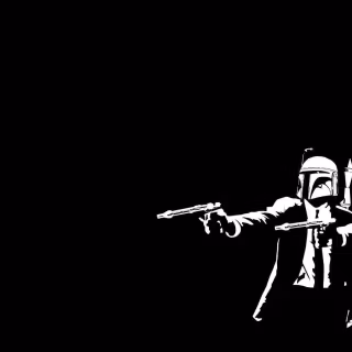 Star Wars white wallpaper