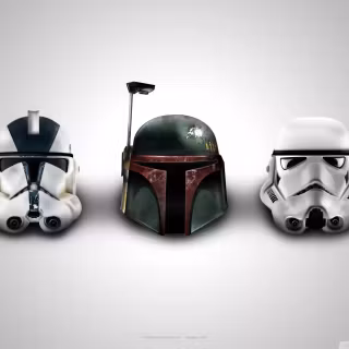 Star Wars white wallpaper