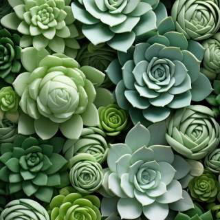 Succulent plants wallpaper