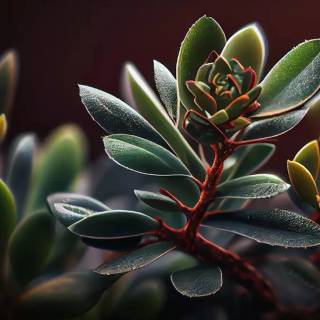 Succulent plants wallpaper