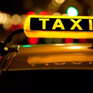 Yellow taxi wallpaper