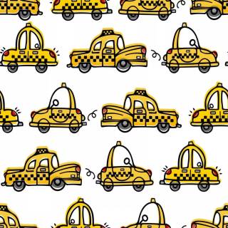 Yellow taxi wallpaper