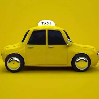 Yellow taxi wallpaper