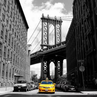 Yellow taxi wallpaper