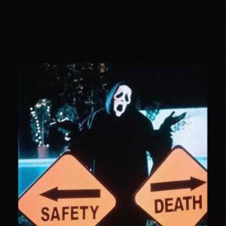 Ghostface aesthetic wallpaper