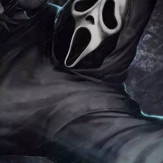 Ghostface aesthetic wallpaper