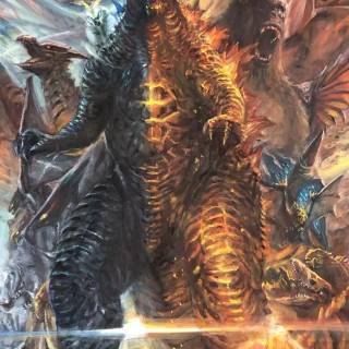 Godzilla evolved wallpaper