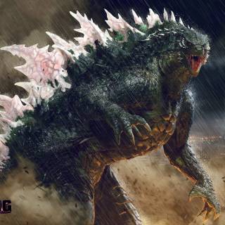 Godzilla evolved wallpaper