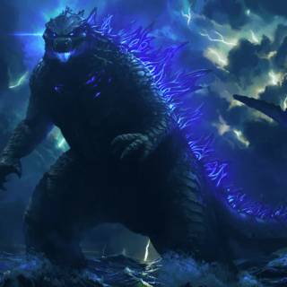 Godzilla evolved wallpaper