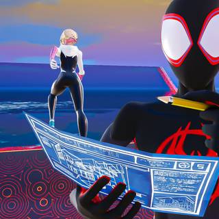 Miles Morales Fortnite wallpaper