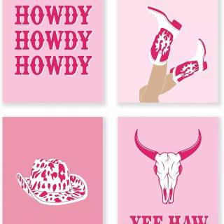 Cowgirl preppy wallpaper