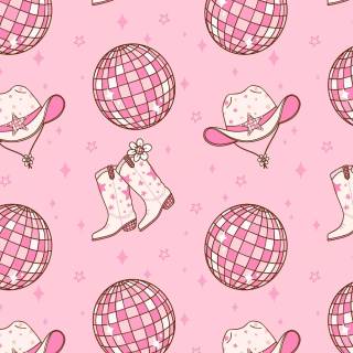 Cowgirl preppy wallpaper