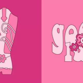 Cowgirl preppy wallpaper